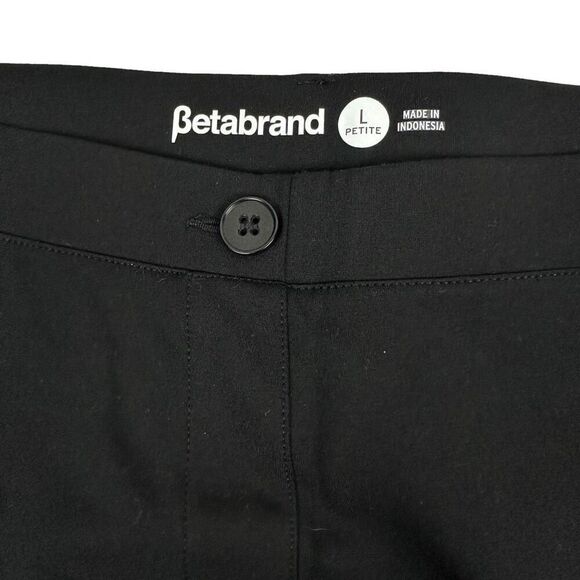 Betabrand Boot-Cut Classic Dress Pant Yoga Pants size Large Petite - Picture 3 of 4